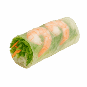 Rouleau de Printemps aux Crevettes